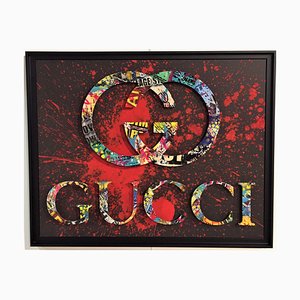 Gucci Mixed Media Artwork by Aiiroh-KHH-541897