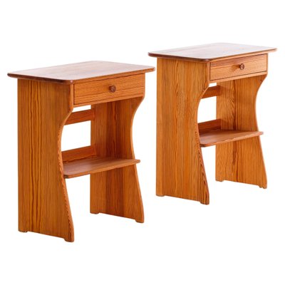 Guldheden Bedside Tables by Carl Malmsten, 1960s, Set of 2-QU-1706884