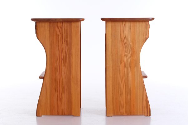 Guldheden Bedside Tables by Carl Malmsten, 1960s, Set of 2-QU-1706884