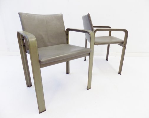 Gulf of the Poets Dining Chairs by Toussaint for Matteo Grassi, 1970s, Set of 2-HUW-744342