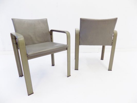 Gulf of the Poets Dining Chairs by Toussaint for Matteo Grassi, 1970s, Set of 2-HUW-744342