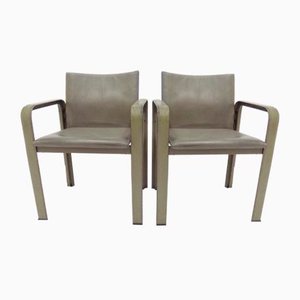 Gulf of the Poets Dining Chairs by Toussaint for Matteo Grassi, 1970s, Set of 2-HUW-744342