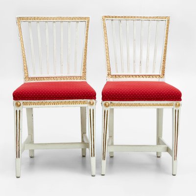 Gustavian Chairs in New Guise, 1880, Set of 6-VAP-1808088