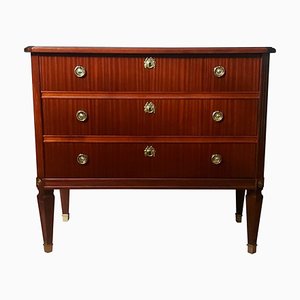 Gustavian Chest of Drawers in Mahogany, 1920s-KDW-1808122