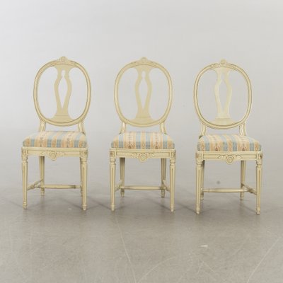 Gustavian Dining Chairs, 1920s, Set of 2-VAP-673907