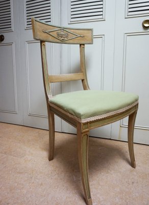 Gustavian Greek Revival Klismos Chair, 1900s-EA-1389948