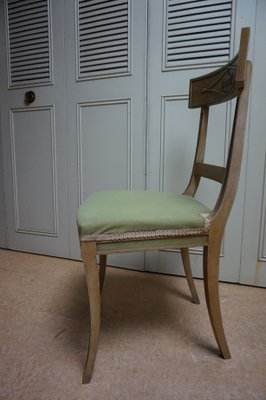 Gustavian Greek Revival Klismos Chair, 1900s-EA-1389948