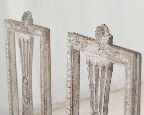 Gustavian Side Chairs, 1700s, Set of 3-SA-1776385