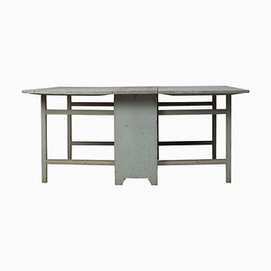 Gustavian Style Swedish Drop Leaf Table, 1800s-MJF-1377882