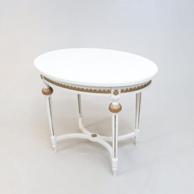 Gustavian Tea Side Table, 1940s-VAP-1724090