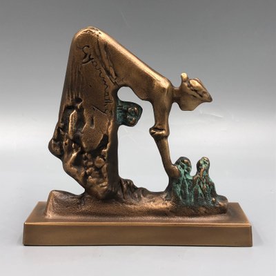 Gyarmathy János, Flower Picker, 1960s, Bronze-XOP-2035031