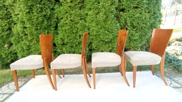 H-214 Chairs by Jindrich Halabala for Up Závody, 1940s, Set of 4-VIC-2018205