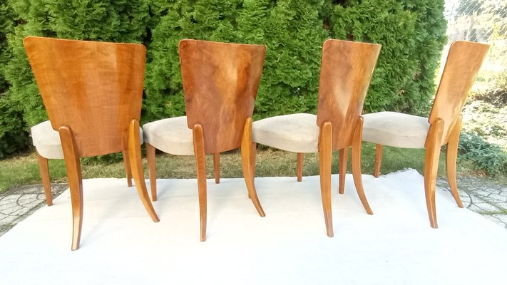 H-214 Chairs by Jindrich Halabala for Up Závody, 1940s, Set of 4-VIC-2018205