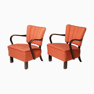 H-237 Cocktail Chairs by Jindřich Halabala, 1950s, Set of 2-HXT-2043198