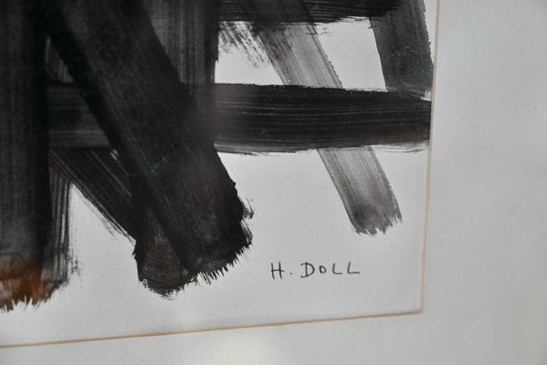 H. Doll, Union, 1972, Work on Paper, Framed-AIU-1732019