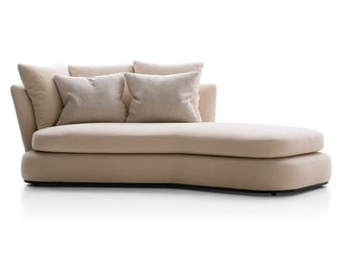 APOLLO - Upholstered fabric day bed by Maxalto