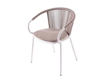 GILDA LIDO - Rope garden chair by Cappellini