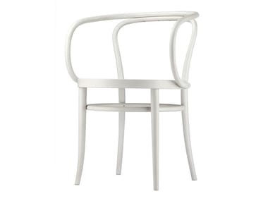 209 M - Chair with moulded plywood seat by Thonet