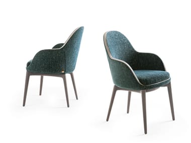 LUNARIA - Fabric easy chair by Giorgetti