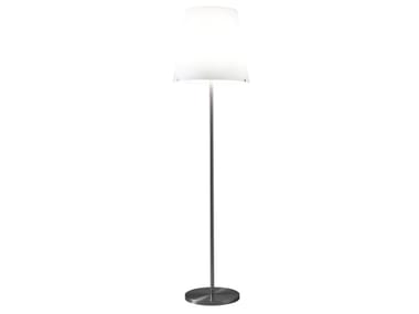 3247 LARGE / MEDIUM - Glass and metal floor lamp by FontanaArte