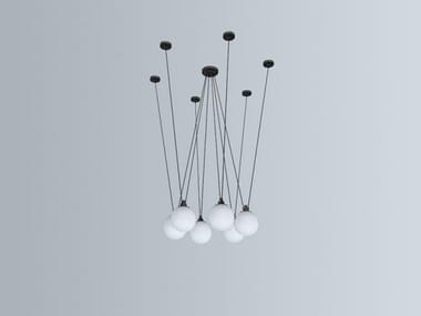 №326 - Steel pendant lamp by Dcw Éditions