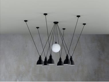 ¢à327 - Steel pendant lamp by DCW Editions