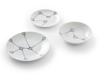 FLOEMA - Porcelain plates set by Giorgetti