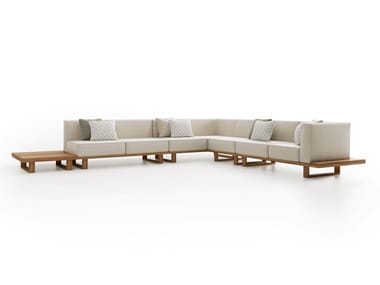 9.ZERO - Sectional fabric sofa by Atmosphera