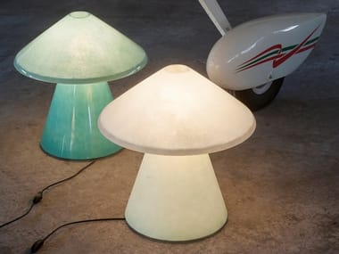 A.D.A. - Fiberglass table lamp by Tacchini