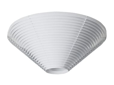 A622 - Fluorescent steel ceiling lamp by Artek