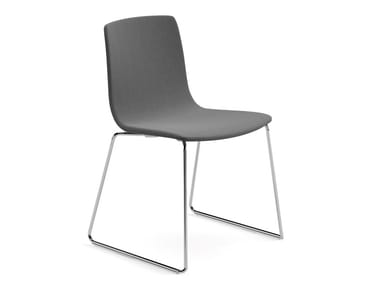 AAVA 02 - Sled base chair by Arper