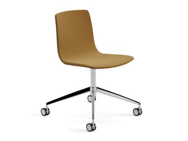 AAVA 02 - Swivel chair with castors by Arper