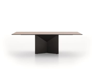 ABSOLUTE - Rectangular marble table by Ditre Italia