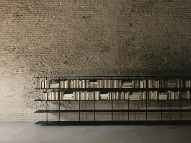 AERO - Freestanding double-sided bookcase by Living Divani