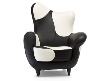 ALESSANDRA - Armchair with armrests by Moroso