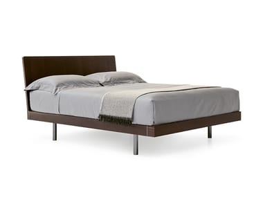 ALFA - Wooden double bed by Pianca