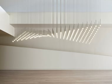 ALGORITHM - LED blown glass pendant lamp by Vibia