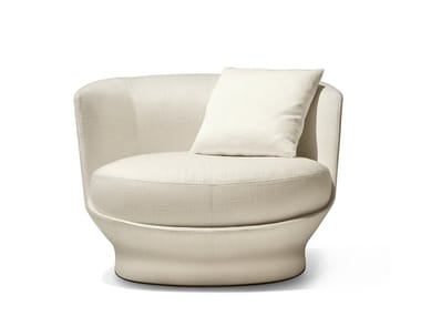 ALL AROUND - Fabric armchair by Giorgetti