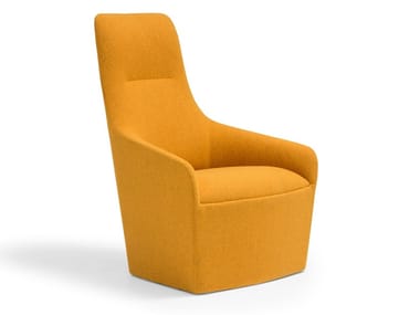 ALYA BU1530 - Upholstered high-back armchair by Andreu World