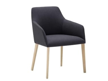 ALYA SO1534 - Upholstered armchair by Andreu World