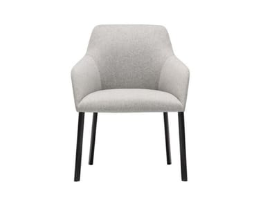 ALYA SO1536 - Upholstered armchair by Andreu World