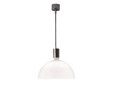 AM4C - Opal glass pendant lamp by Nemo