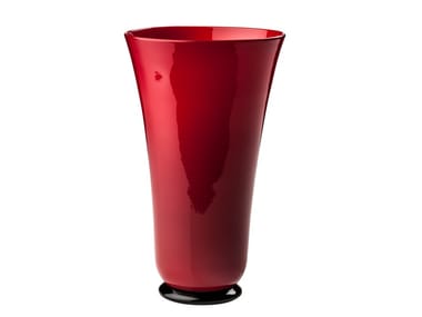 ANNI TRENTA - Handmade blown glass vase by Venini