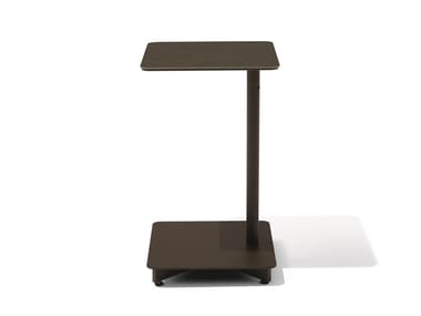 APSARA - Square steel garden side table by Giorgetti