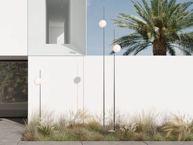 ATMOSPHERE - LED glass-fibre bollard light by Karman