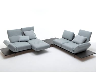 ROLF BENZ 388 AURA - Modular fabric sofa by Rolf Benz