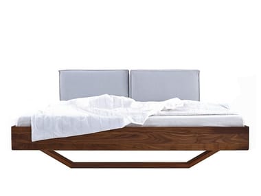 B15 - Wooden double bed by more