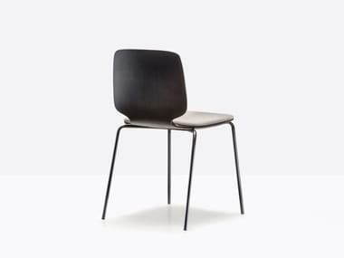 BABILA 2710/A - Chair with integrated cushion by Pedrali