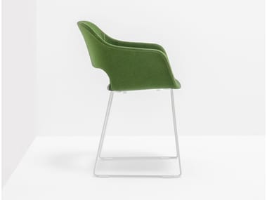 BABILA 2746 - Sled base fabric chair by Pedrali