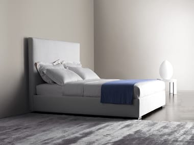 BARDO' DUE - Fabric double bed with removable cover by Meridiani